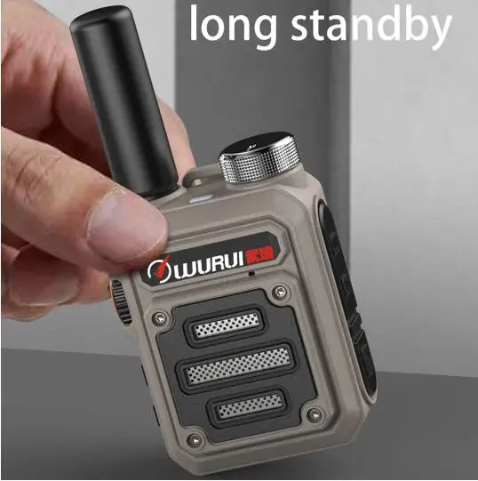 wurui G63 Преносим мини-скенер, преносима радиостанция радиолюбительские радиостанции за лов на 50 км професионален комуникатор удобен любителски