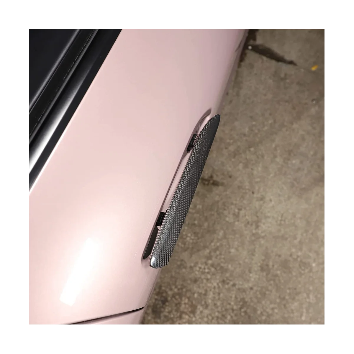 За 911 2019-2022 аксесоари за довършителни работи на външни дръжката на вратата на колата от сух карбон, 2 бр.