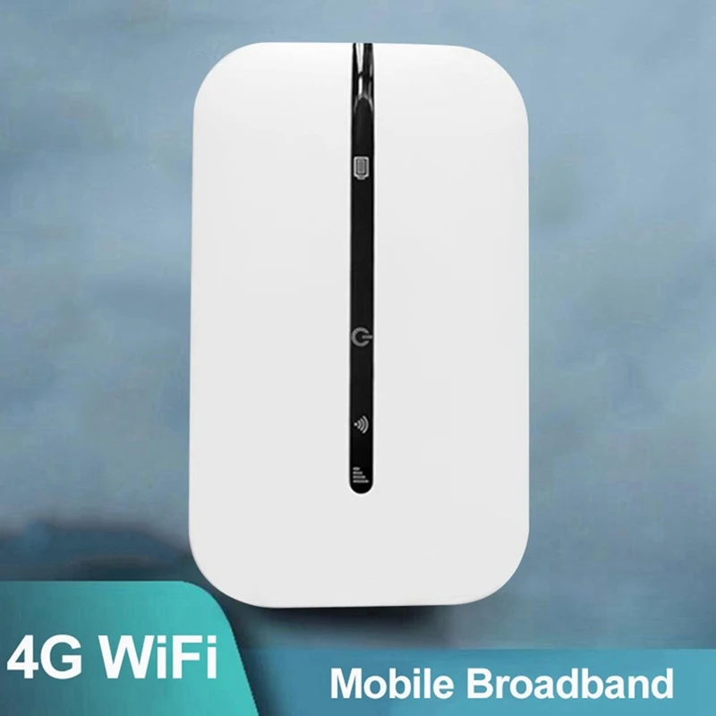 2X 4G джобен Wi-Fi-рутер Mifi, модем Wifi 150 Mbit/s, Автомобили мобилна точка за достъп Wi-Fi с гнездо за Sim карти, Преносим Wi-Fi
