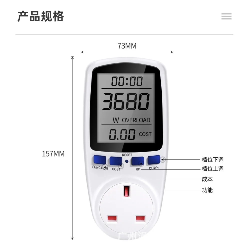 Уред за измерване на количеството контакти електромера интелигентен брояч интелигентни електромера контакти