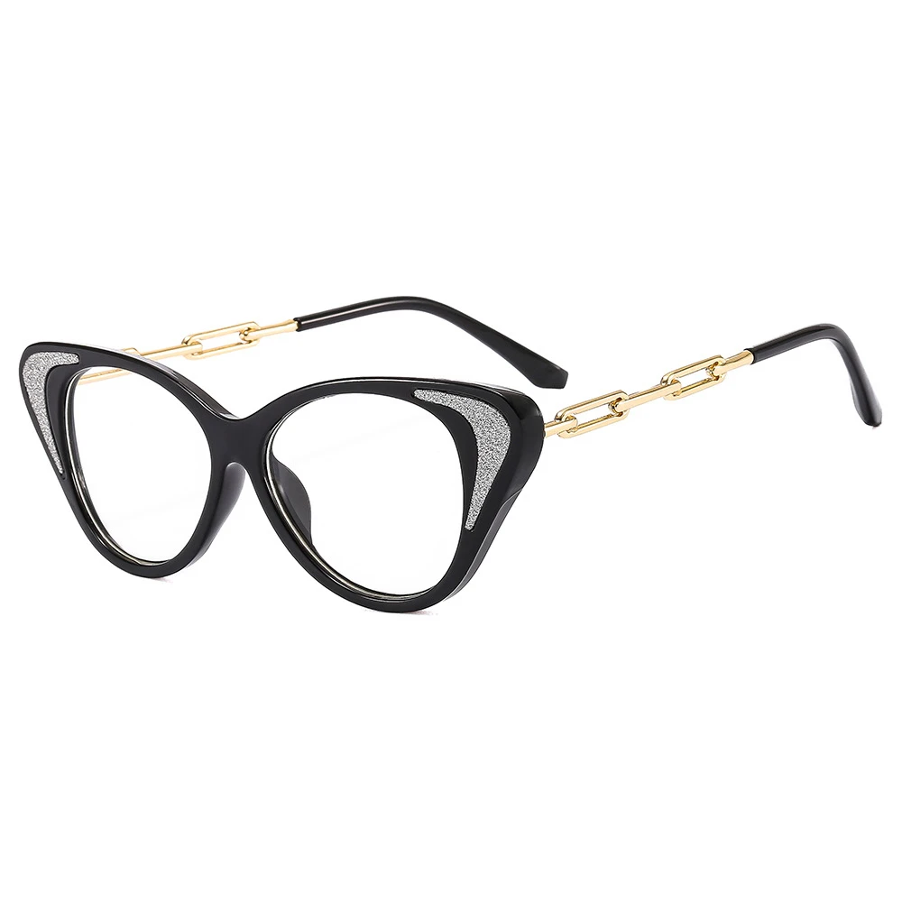 Дамски ретро сини светозащитные очила в оптични рамки очила 