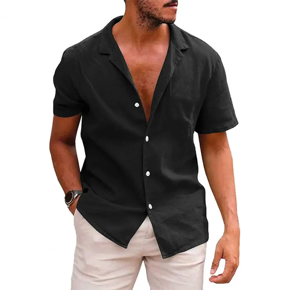 Модерна плажна риза S-2XL, мъжки офис риза с отложным яка, мъжки офис риза с ревери, ежедневни облекла, градинска облекло