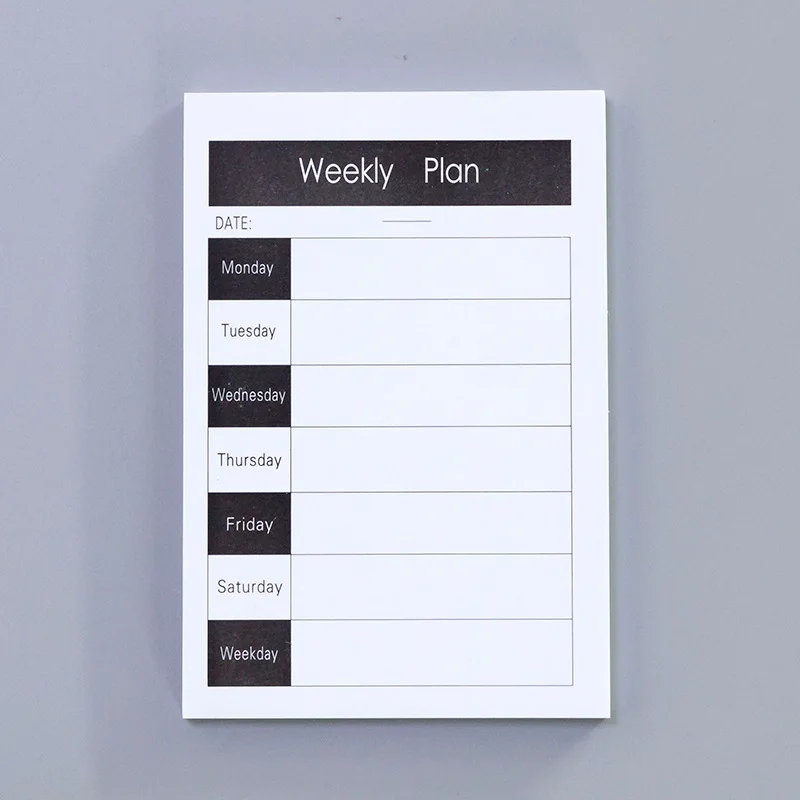 Месечен Седмичен Дневен график Бележник Бележки Списък със задачи за Планиране на Планер Съобщения от Пзр на книгата на 2023 година управление на Времето, Дневния ред, Без Лепкави