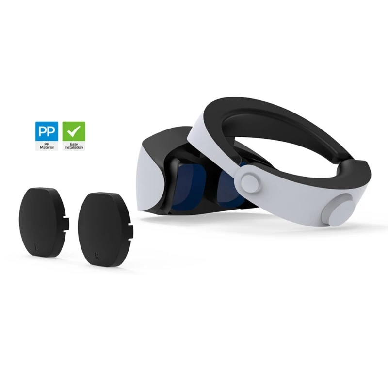2 ЕЛЕМЕНТА Капачки за обективи за PS VR2, покриване на точки за PS VR2, каска, пылезащитная капак на обектива