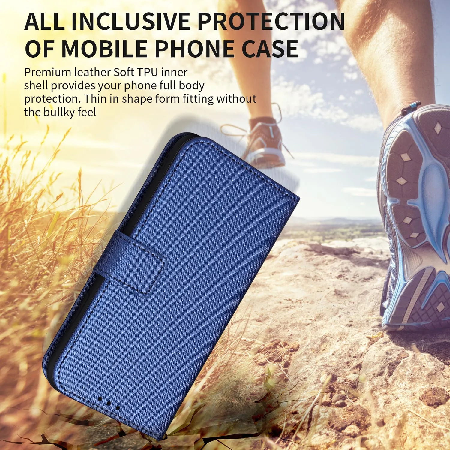 За Infinix Hot 20 Play 20S 12 Pro 20i чанта-портфейл с магнитна панти капак-фолио с държач за карти