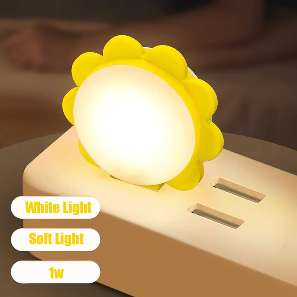 2/1 бр. Мини Led нощна светлина USB Штекерная Лампа Power Bank Акумулаторна USB Малка Портретно Лампа За Защита на Очите Деца Настолна Лампа За Четене