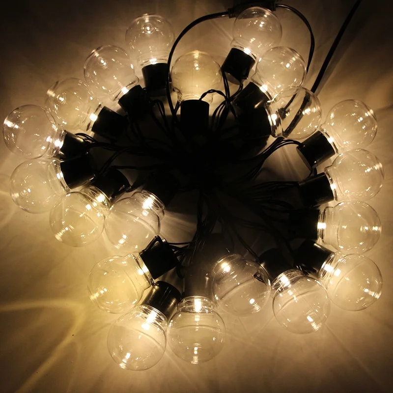 38 от Led лампи за слънчева батерия/AA батерия лампа 6 м 10 м Струнни светлини Открит Дом за почивка Завеса Градина на Коледно парти Юбилейна декор