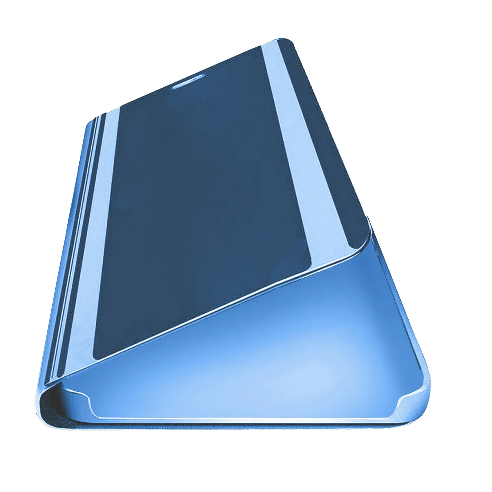 Силикон устойчив на удари калъф Smart Leather Flip Clear View Mirror Case Cover за 12 Pro Max 6,7 инча за Ipad Cover Директен доставка