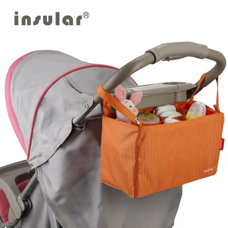 Ново записване, многофункционална чанта-органайзер за колички, чанти за памперси, втулки за свободни, чанти за колички