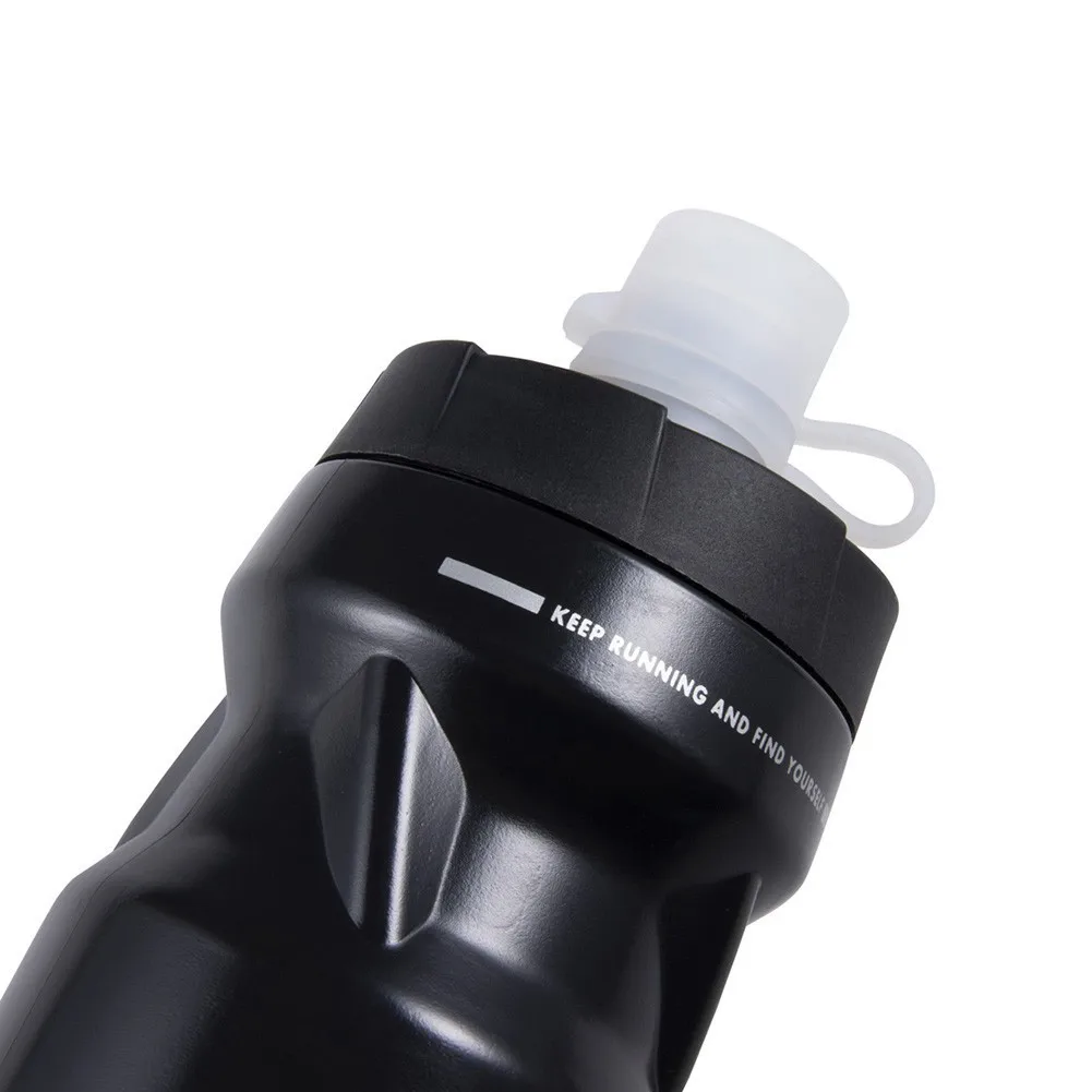 Велосипедна силиконовата бутилка за вода, прахоустойчив грязезащитный МТБ Пътен под наем, чайник, оборудване запечатване капак за чаши, ръкав за колоезденето