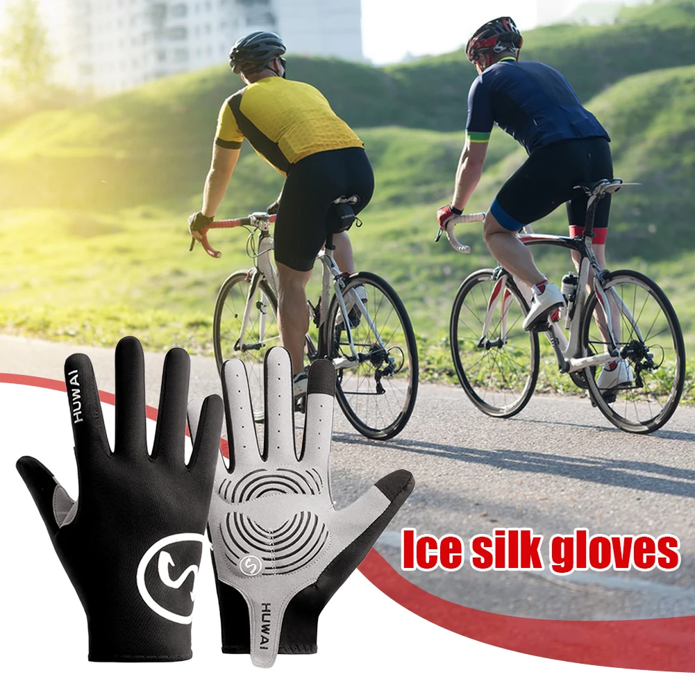 Велосипедни ръкавици с пълни пръсти, нескользящие ръкавици за шоссейного планински велосипед, дишащи, слънчеви очила, удобни и за възрастни, жени, мъже