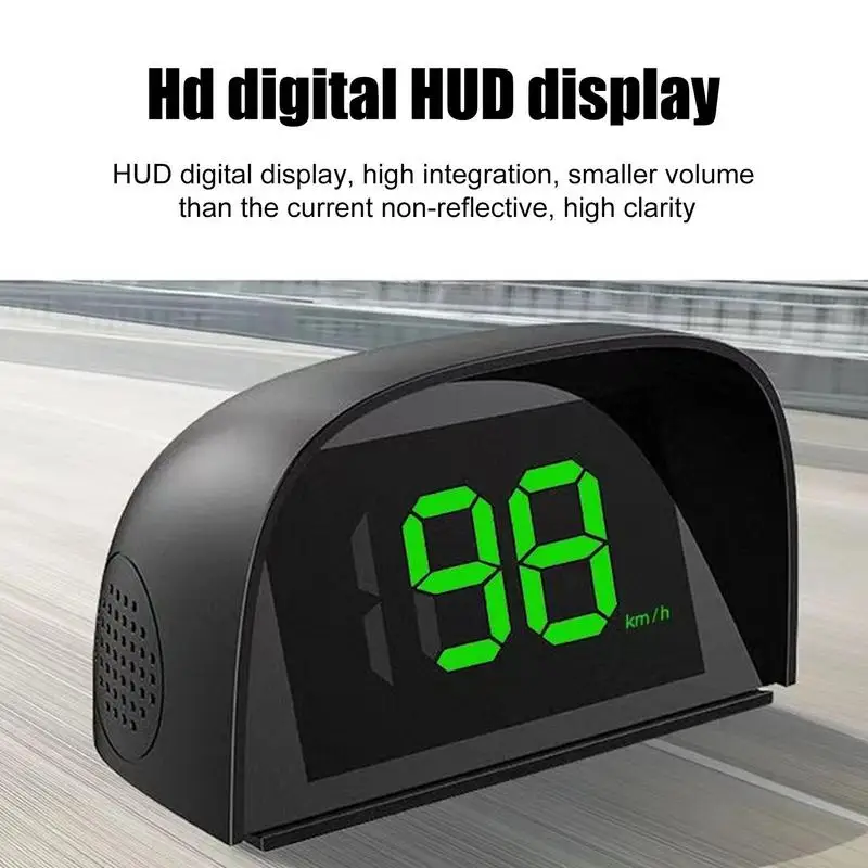 Измерване на скоростта на превозното средство Глава дисплей за автомобили Авто Hud GPS за измерване на скоростта на USB е plug-и-play Hud цифров Hud скоростомер