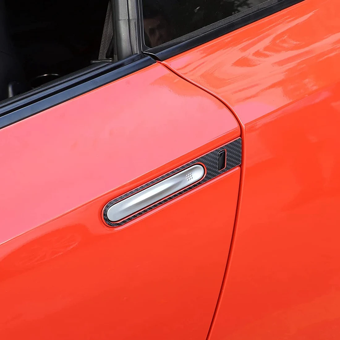 Тампон върху дръжката на вратата на колата, стикер, защитен от въглеродни влакна за аксесоари R35 2008-2016