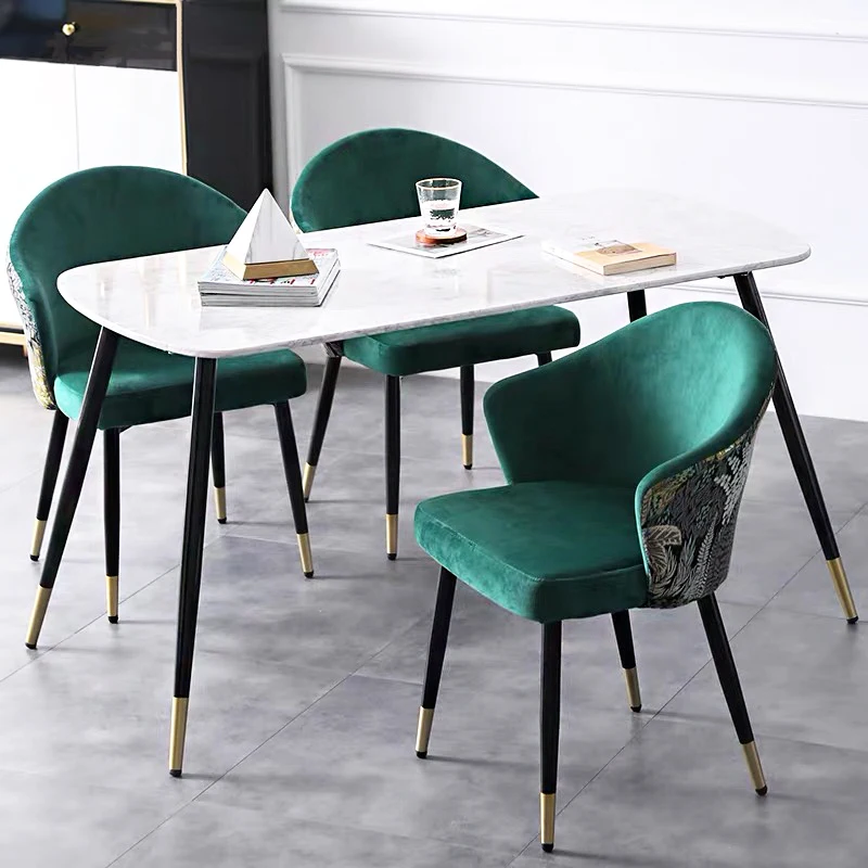 Трапезария стол в скандинавски стил, Домашен Лек Стол с Луксозен стол, Бюро, Стол, Стол за грим, стол за преговори в ресторанта на хотела