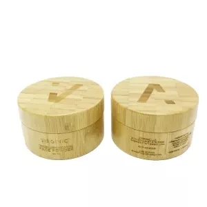 Луксозни кутии за пресяване козметични опаковки от бамбук 5 g, 10 g, 15 g, 20 g, 30 g, 50 g, 100 г, 150 грама, 250 грама, кутии за ронлива прах с контейнери за пресяване