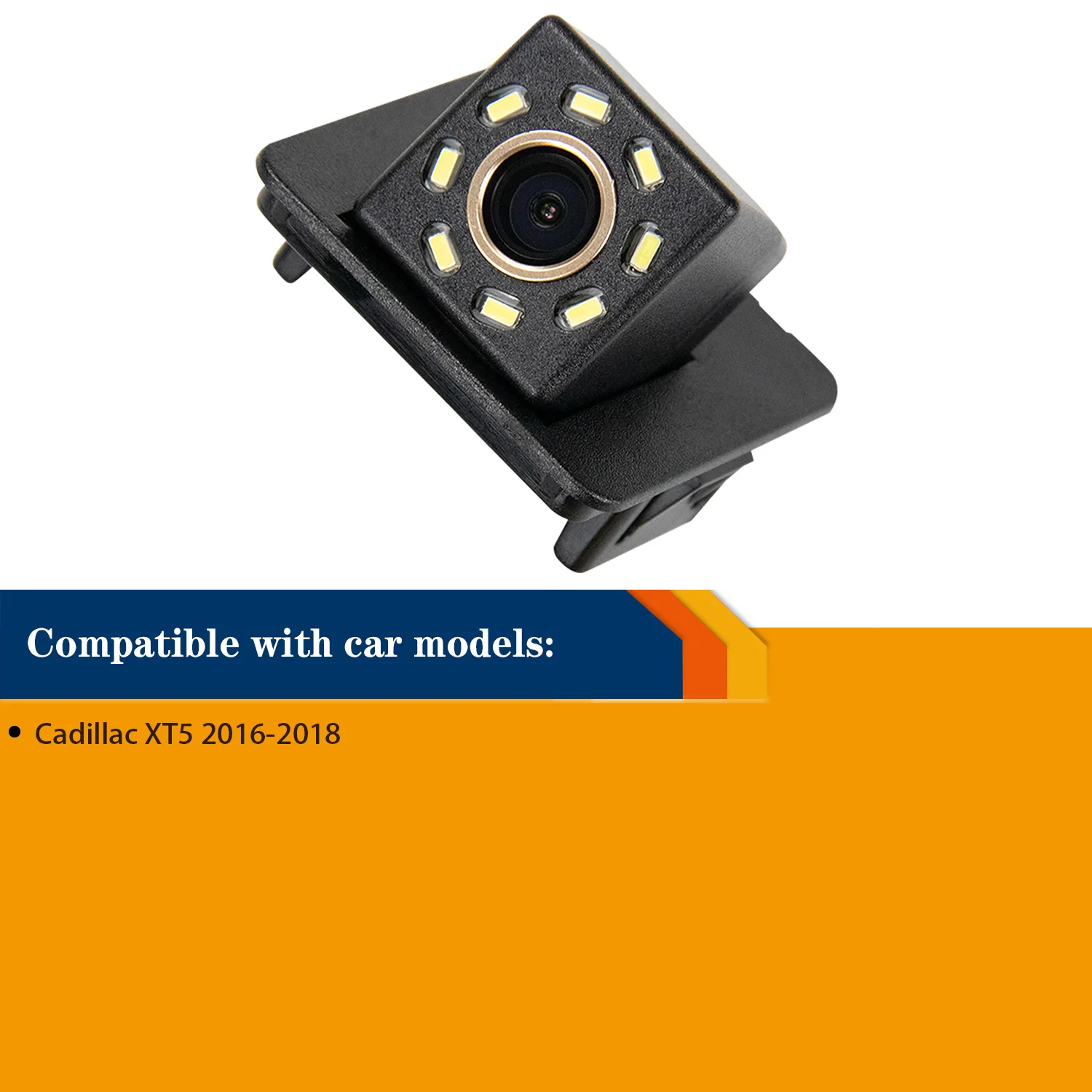 Камера за задно виждане за Cadillac XT5 2016-2018, Камера за задно виждане HD Misayaee Автомобилна камера Водоустойчива камера с led