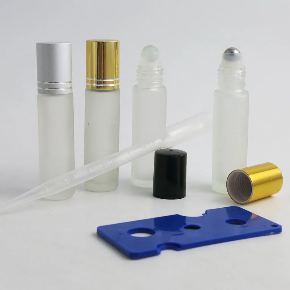 360 бр. x 10 мл, преносими флакони за парфюми от матово стъкло, етерично масло, прозрачни Празни флакони, пробата в стъклена бутилка