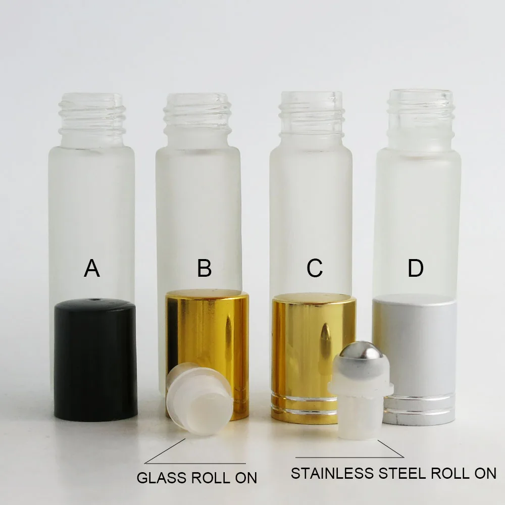 360 бр. x 10 мл, преносими флакони за парфюми от матово стъкло, етерично масло, прозрачни Празни флакони, пробата в стъклена бутилка