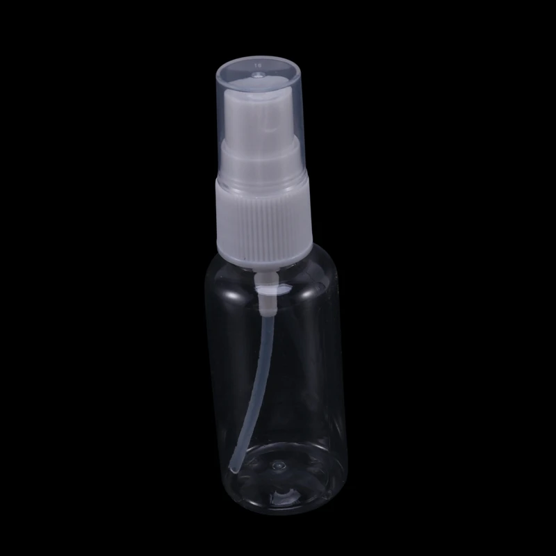 120 броя, 30 мл (1 унция) Прозрачна пластмасова бутилка-спрей за мъгла, прозрачна бутилка за пътуване, Преносима бутилка-спрей за еднократна употреба