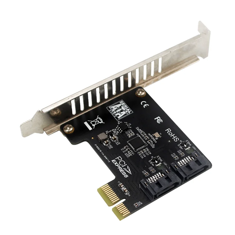 PCIE 4X SATA порта SATA 3,0 PCI-E контролер Pci Express множител карта за разширяване на 6 Gbit/с Допълнителна карта Странично Raid Поддръжка