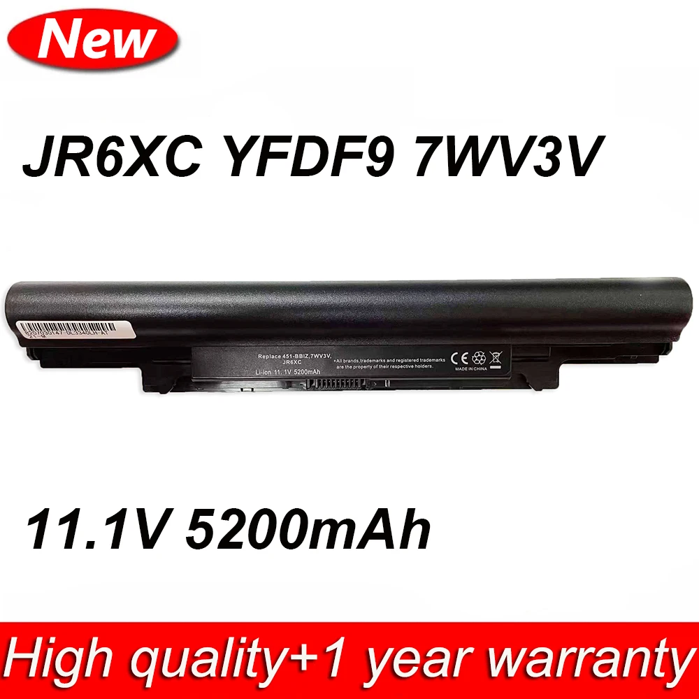Нов JR6XC YFDF9 НА 11.1 V 5200 mAh Батерия за лаптоп DELL V131 2 Latitude 3340 3350 E3340 E3350 13 Education Series 7WV3V HGJW8
