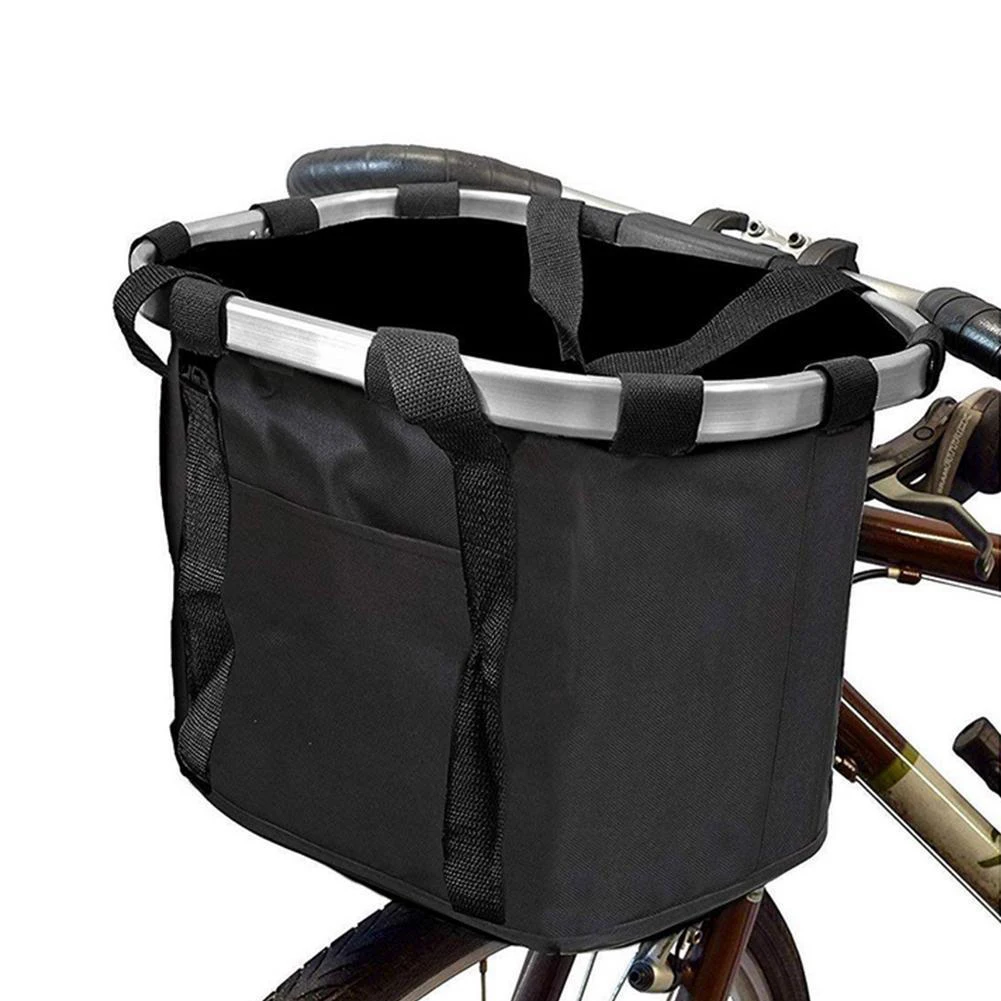 Сгъваема чанта за носене байк, алуминиева рамка, преносим чанта за носене на велосипед, подвесная сгъваема кошница за пазаруване, сгъваем органайзер, резервни Части за велосипед МТВ