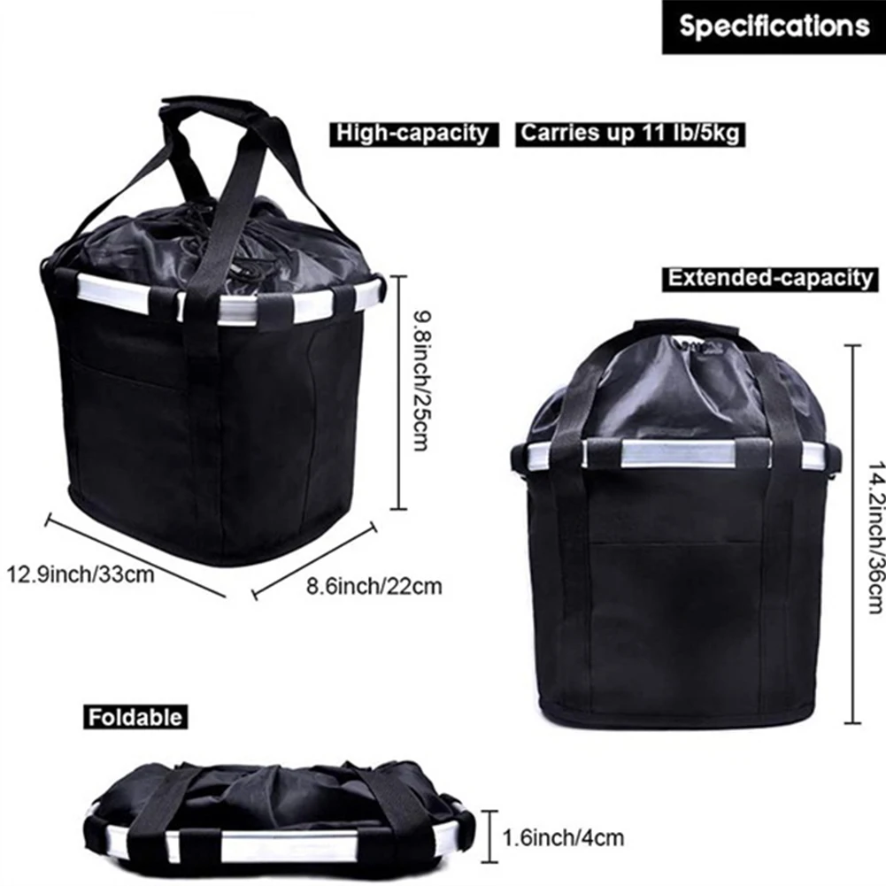 Сгъваема чанта за носене байк, алуминиева рамка, преносим чанта за носене на велосипед, подвесная сгъваема кошница за пазаруване, сгъваем органайзер, резервни Части за велосипед МТВ