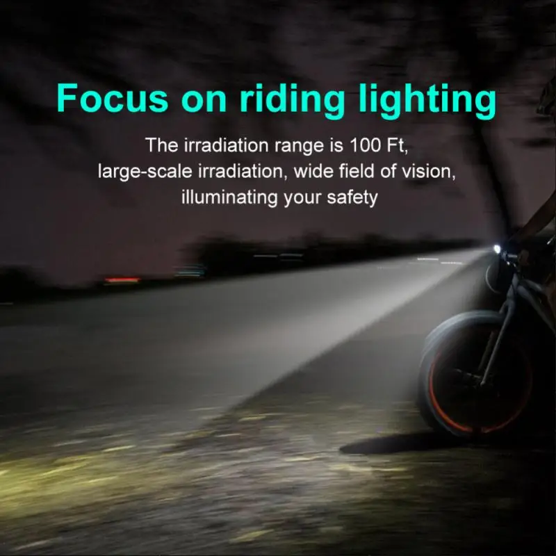 Водоустойчив Мотор Сигналната Светлина Usb Зареждане Пылезащитная Велосипедна Фар на Висока яркост на Външно Осветление Фенерче За Езда