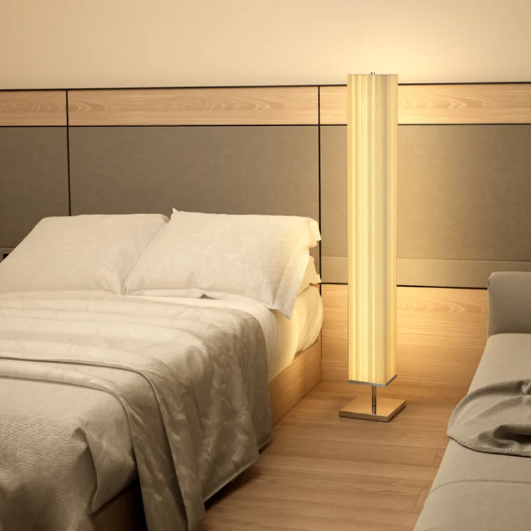 Скандинавски минималистичен текстилен лампа, led лампиона, модерна всекидневна, спалня, начало декор, Ъглов диван, малка странична лампа