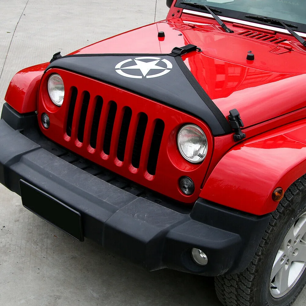 Предпазител на капака на двигателя за Jeep Wrangler JK 2007-17 Аксесоари Пентаграм