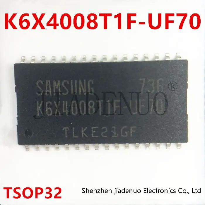 (2-5 бр.) 100% Нов чипсет K6X4008T1F-UF70 K6X4008T1F TSOP32
