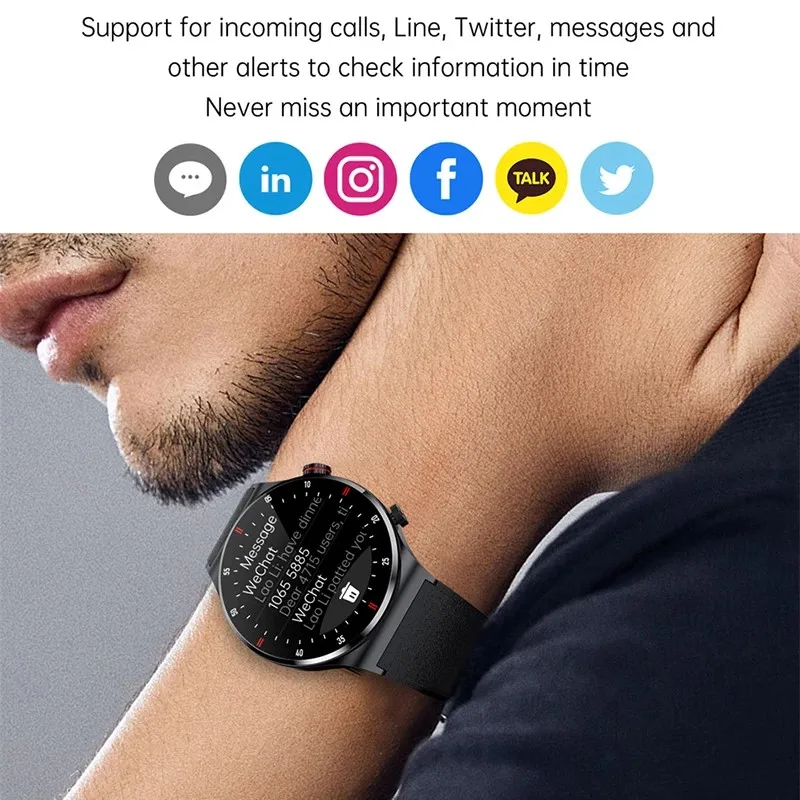 За Samsung Galaxy J2 OUKITEL C19 Google Pixel 4 Смарт часовници за Мъже, спортни часовници, Мониторинг на кръвното налягане, съня, фитнес-тракер