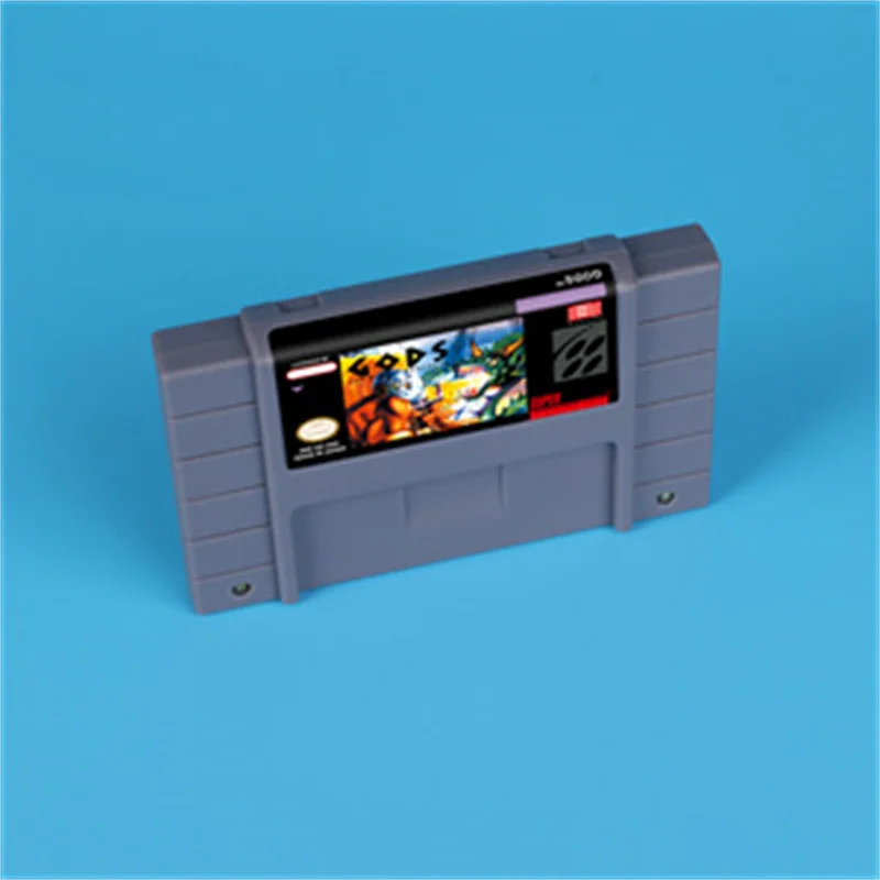 за игра на карти Gods 16bit за игралната конзола SNES версията на NTSC в САЩ