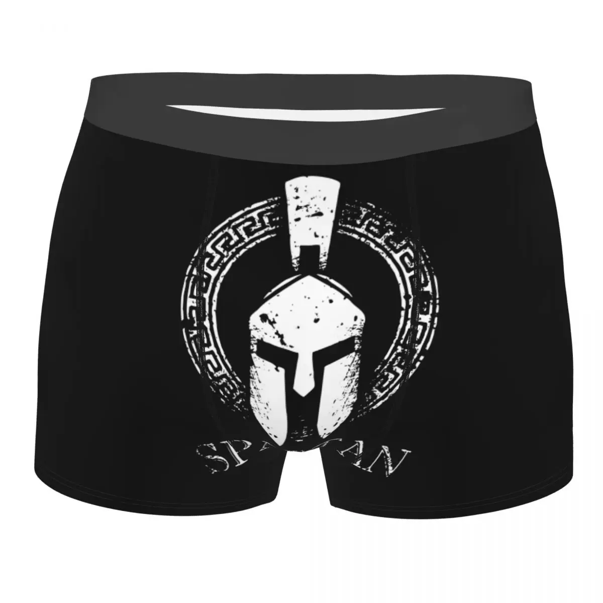Spartan Molon Labe Sparta Мъжко Бельо Шорти-Бикини, Боксерки Humor Меки долни Гащи за Мъже на S-XXL