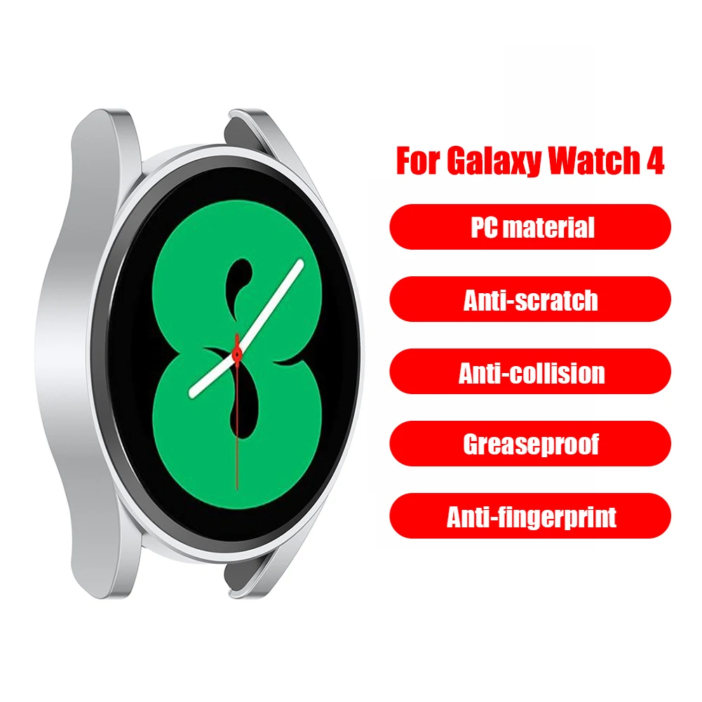 Калъф за часа на Samsung Galaxy Watch 4 40 мм PC Bumper Shell за Galaxy Watch 4 40 Калъф за часа Аксесоари за часовници
