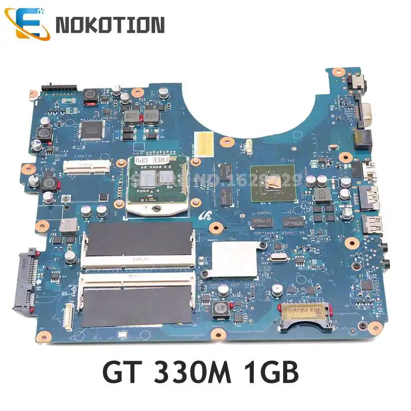 NOKOTION BA92-06145A BA92-06145B BREMEN-M За Samsung NP-R780 R780 дънна Платка на лаптоп 17 Инча HM55 DDR3 GT330M 1 GB