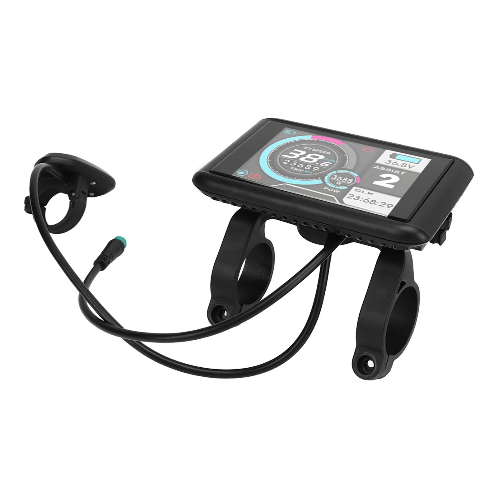 Панел электровелосипеда UKC1 Цветен дисплей LCD дисплей за электровелосипеда-скутер с водоустойчив конектор на E-bike