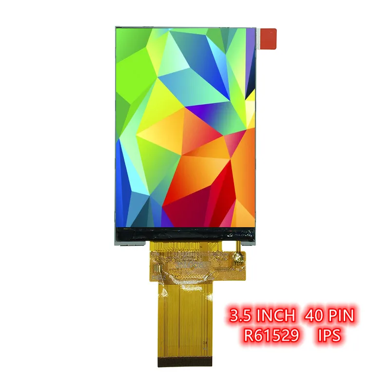 3,5-инчов IPS LCD TFT дисплей R61529 водача 320RGB * 480 40pin connector печатна платка С съпротива за четене на слънчева светлина сензорен панел за ТР