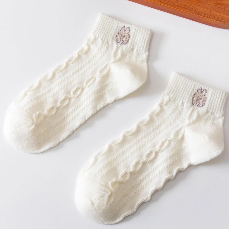 Японски сладки чорапи за момичета Чаобай в стил Kawai с принтом животни