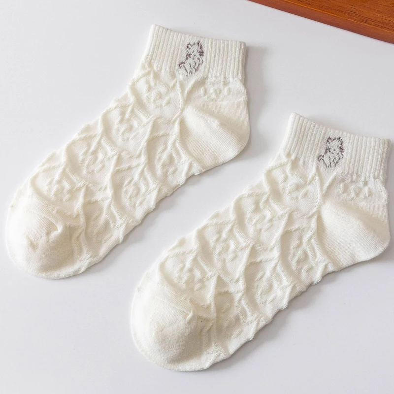 Японски сладки чорапи за момичета Чаобай в стил Kawai с принтом животни