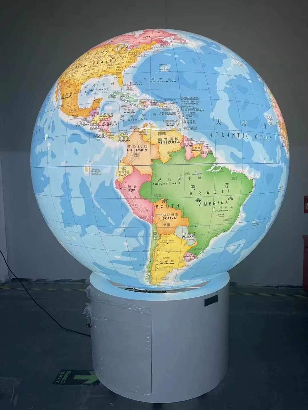Проекция на 360 градуса на Външния обектив рибешко око отвън проектор за сферичен купол глобус