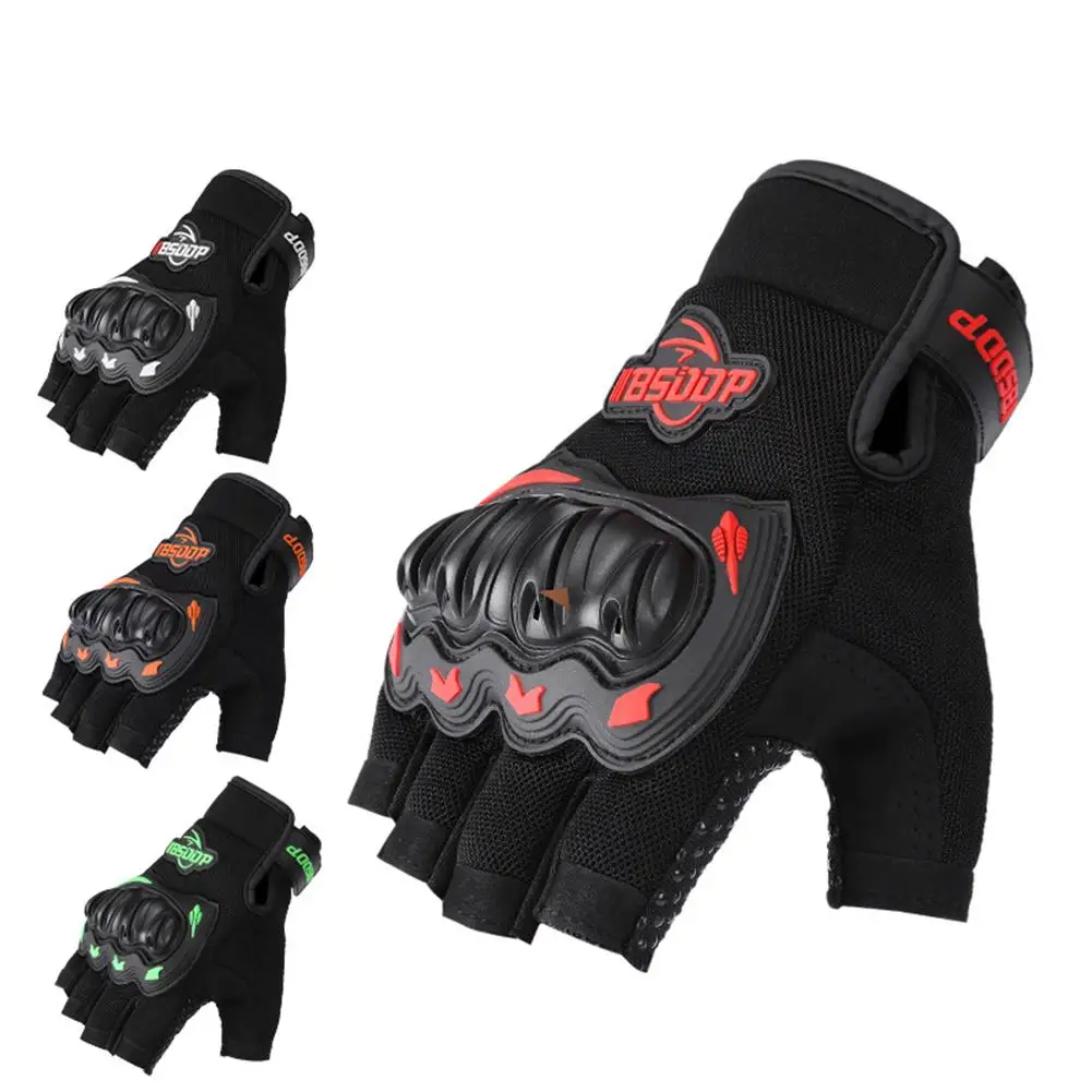 Ръкавици за езда с полупальцами, нескользящие дишащи износоустойчиви ръкавици за спорт на открито, къмпинг