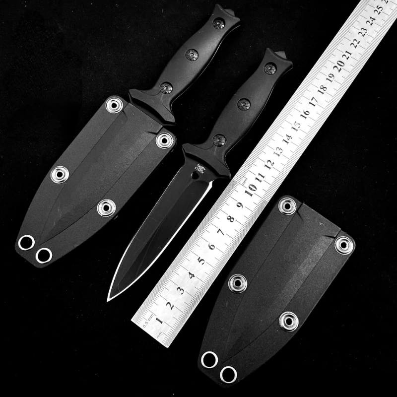 Висококачествени стоманени джобни тактически ножове с фиксирано острие, инструменти за оцеляване, спасителни средства, ловни ножове, ловни и бойни съоръжения на открито
