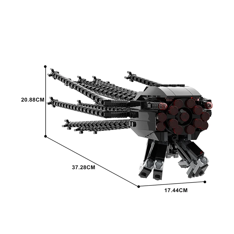 Gobricks MOC Космическа Серия Wars Matrixed Sentinels градивните елементи на Бойна Машина Роботи Сглобяват Модели на Детски Играчки, Подаръци
