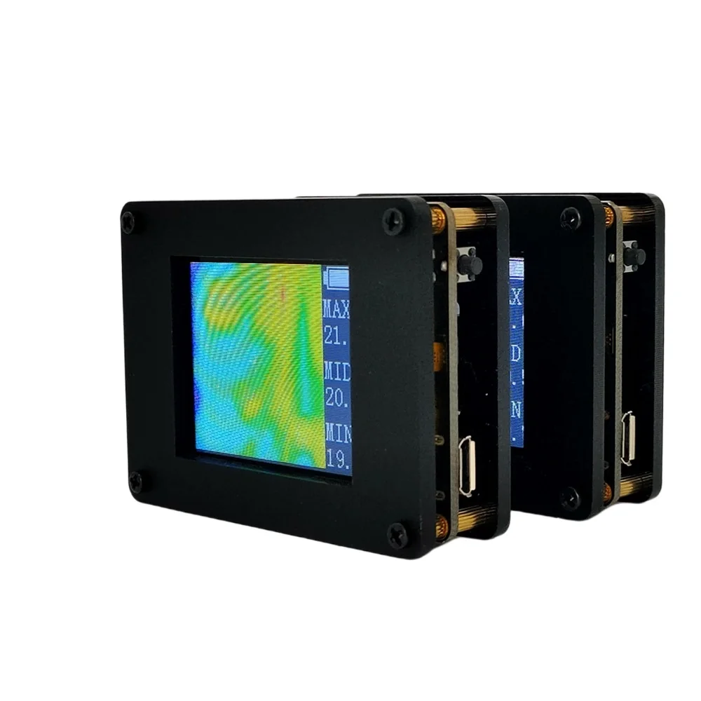 MLX90640 32x24 Цифров инфрачервен тепловизор с 1.8-инчов TFT-дисплей, ръчно инфрачервен температурен сензор