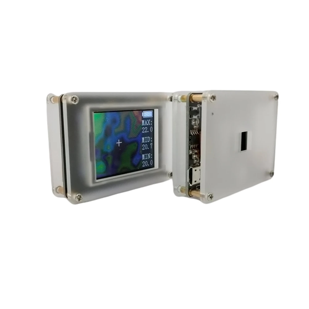 MLX90640 32x24 Цифров инфрачервен тепловизор с 1.8-инчов TFT-дисплей, ръчно инфрачервен температурен сензор