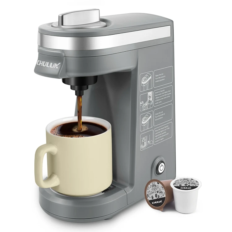 кафе машина, мини домашна автоматична машина за еспресо марка chulux огромни запаси