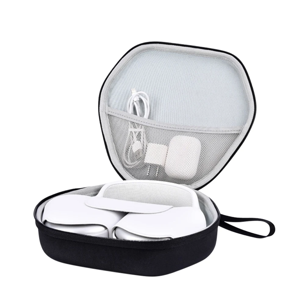 1 бр. твърд калъф за слушалки, защитно за Airpods Max, кутия за безжични слушалки, калъф за носене, преносим капак за съхранение (само за носене)