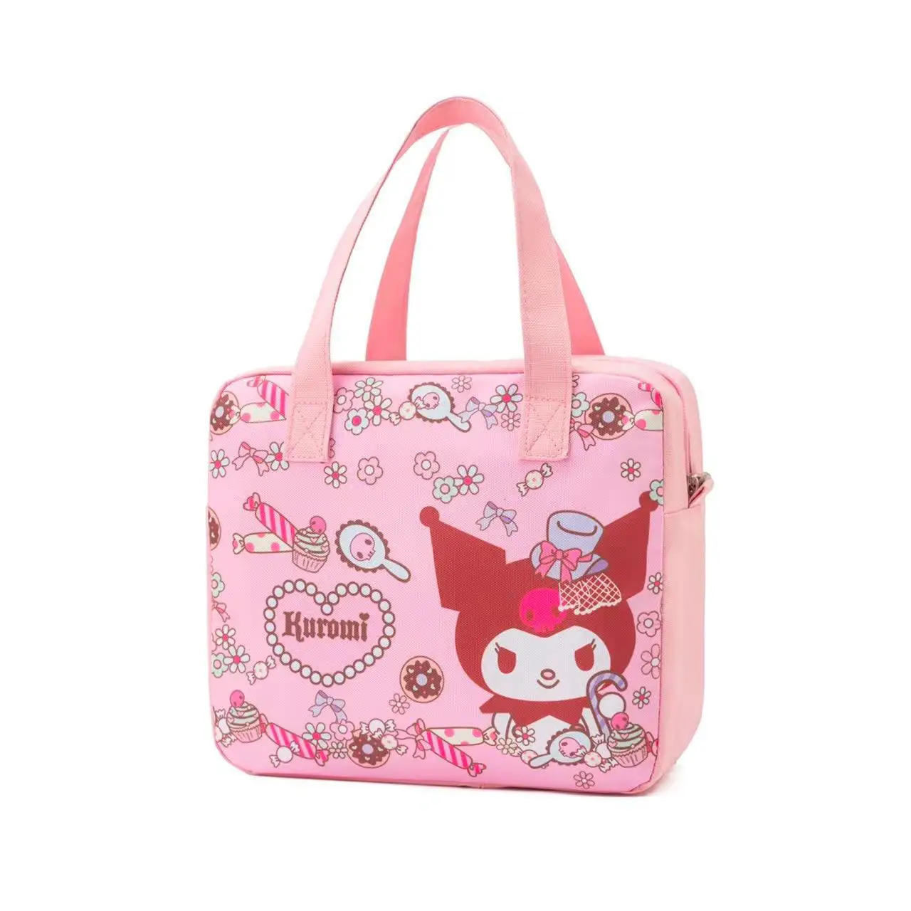 Hello Kitty Преносим обяд-бокс Чанта Bento Bag Оксфорд Little Twin Stars My Melody Сладък студентски обяд-бокс Sanrio Изолиращи чанти КН