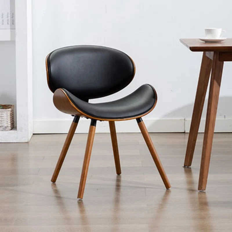 Дизайнерски дървени трапезни столове за кухня в скандинавски стил, спалня, офис, трапезни столове в скандинавски стил, модерно луксозно обзавеждане за дома Cadeira WK50CY